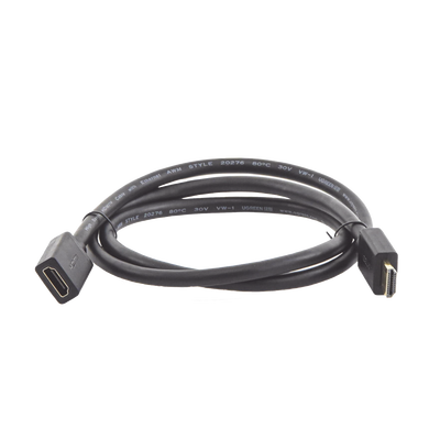 Cable Extensor HDMI de 1 Metro (3.28 Pies) / 4K@60Hz / 3D / HDR / Macho a Hembra / Núcleo de Cobre Estañado / Transmisión Estable - Image 3