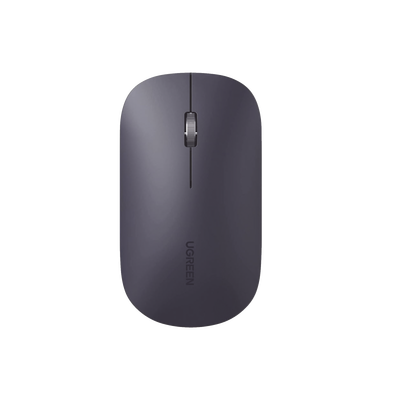 Mouse inalámbrico 2.4 GHz | Ultra Delgado y Silencioso | DPI 1000/1600/2000/4000 (Ajustable) | Alcance 10m | Scroll de Aluminio | Adaptable a diferentes superficies | Diseño suave al tacto | Contiene Receptor USB | Color Negro. - Image 2