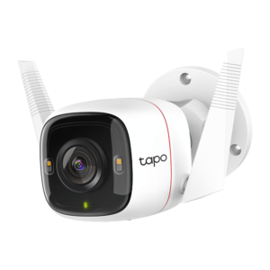 Cámara de Seguridad Tapo C320WS / 4 Megapixel (2K) / Lente 3.18 mm / Wi-Fi / 30 mts IR / Exterior IP66 / Audio Bidireccional / Micro SD hasta 256 GB / Compatible con Google y Alexa