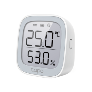 Monitor Inteligente de Temperatura y Humedad Tapo T315 / Pantalla E-Ink 2.7" / Sensor Suizo de Alta Precisión / Automatización Smart Home / Batería 2 Años / 868-922 MHz