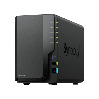 NAS DiskStation DS225+ | 2 Bahías | Intel Celeron J4125 | 2 GB DDR4 | Hasta 40 TB | Puertos 1GbE y 2.5GbE | USB 3.2 Gen 1 | Compatible con RAID | Synology DSM. - Image 5