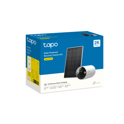 Kit Cámara Seguridad Solar / 2K 3MP (2304×1296 px) / Visión Nocturna Color / Batería 6400 mAh 180 Días / IP65 / Panel Solar Integrado / Detección IA Personas / Audio Bidireccional - Image 4