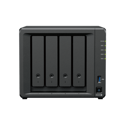 NAS DiskStation DS425+ | 4 Bahías | Intel Celeron J4125 2.7 GHz | 2 GB DDR4 / 2.5GbE + 1GbE | 2 Puertos USB 3.2 Gen 1 | 2 Ranuras M.2 NVMe | Hasta 80 TB | Synology DSM. - Image 2